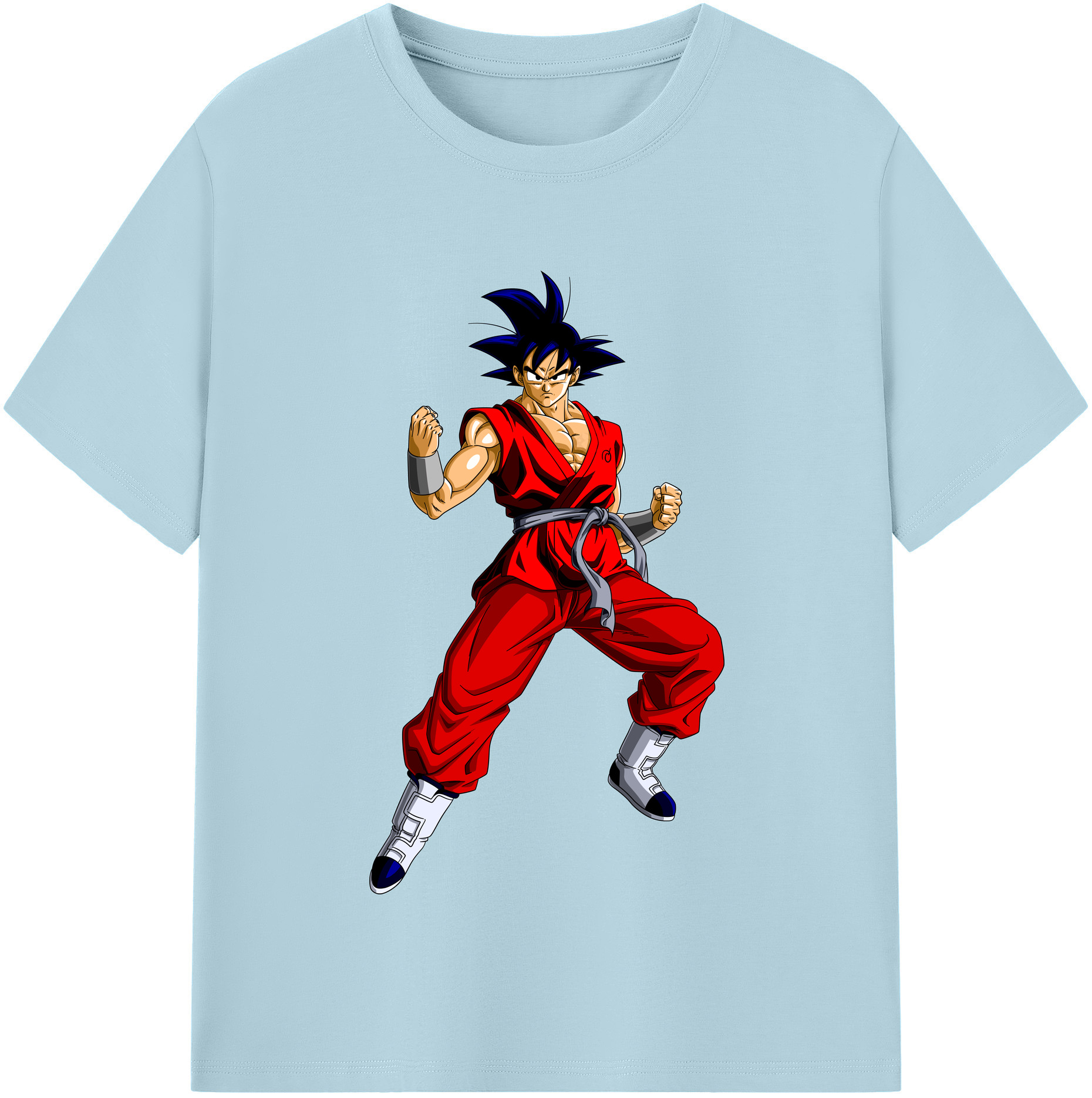 （画像用） ドラゴンボール 孫悟空（そん ごくう）Son Goku カカロット DRAGON BALL Kakarotto 綿100％半袖Tシャツ（フロントプリント）